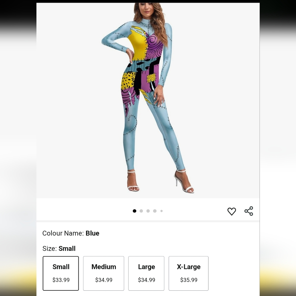 Disney Sally Costume